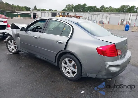 2004 Infiniti G35X из США, поврежденный, VIN JNKCV51F34M707525